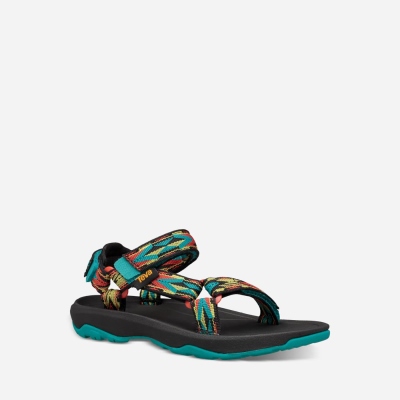 Dětské Slip On Teva Hurricane XLT 2 Černé / Viacfarebný - CZ436942